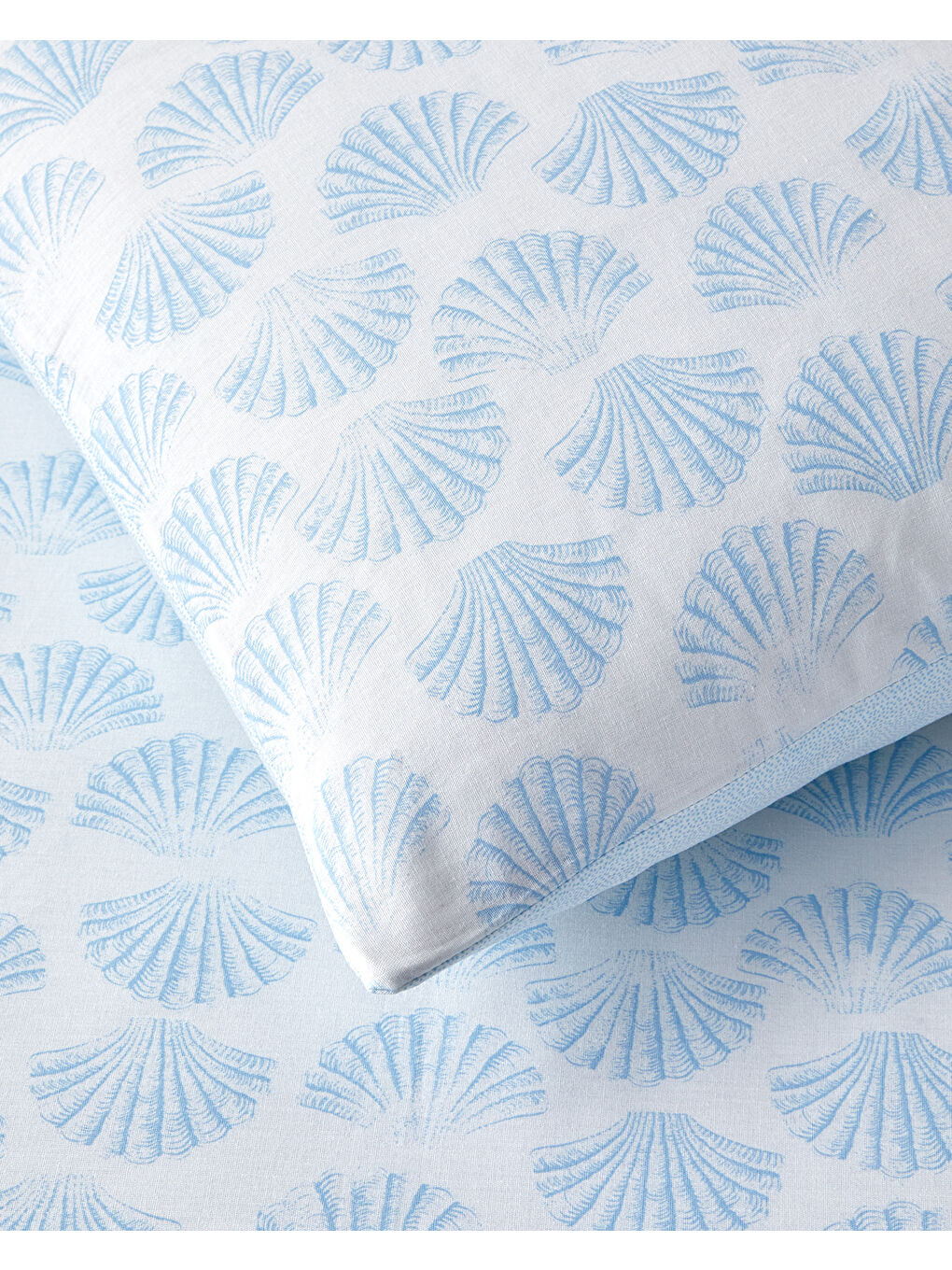 Marine Rhythm Pamuklu Çift Kişilik Nevresim Seti 200x220 cm Mavi-3