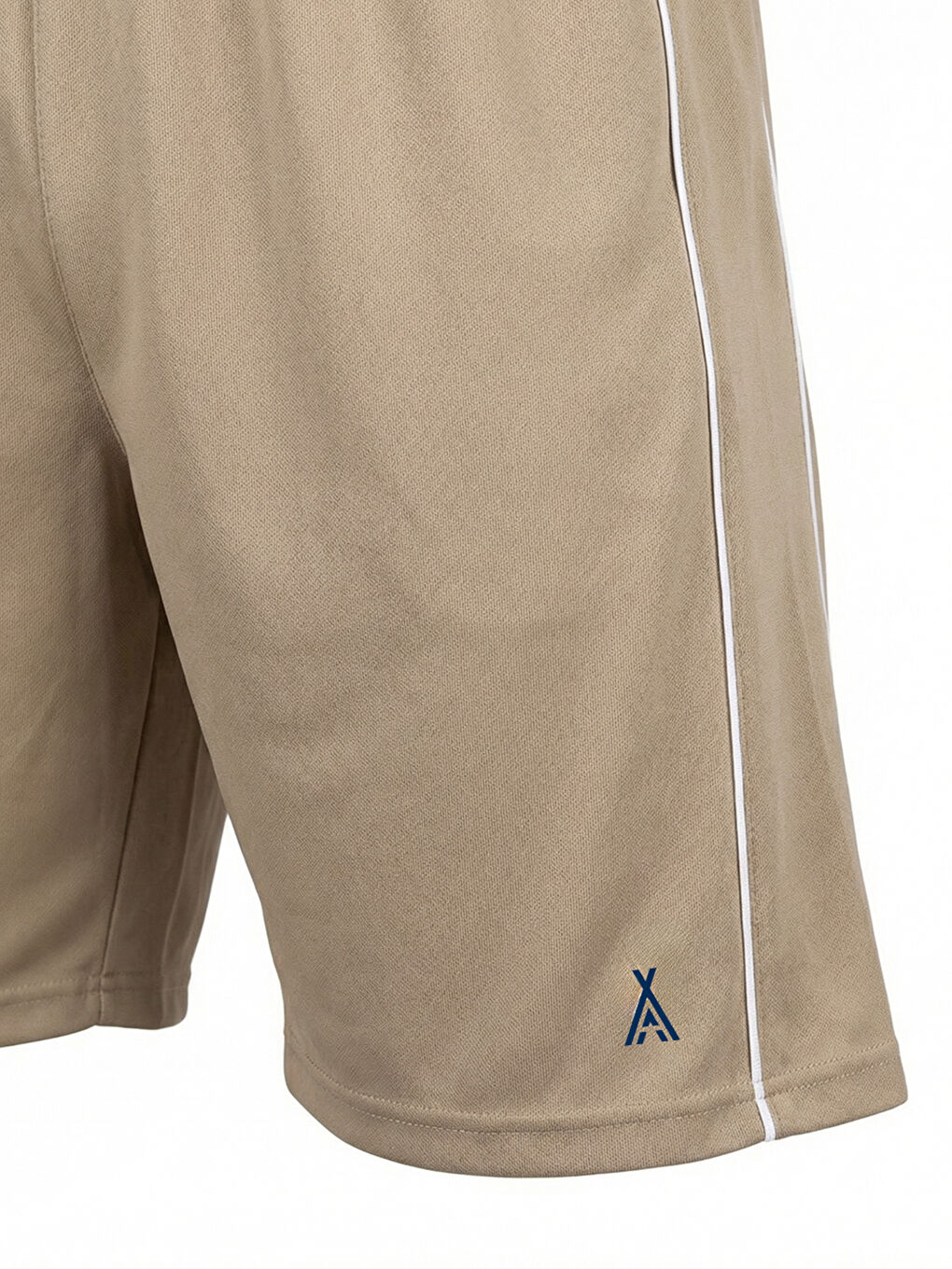 Bej ORENDAHILL Erkek Spor Şort Hızlı Kuruyan Esnek Regular Fit Trim Biyeli Activewear-3