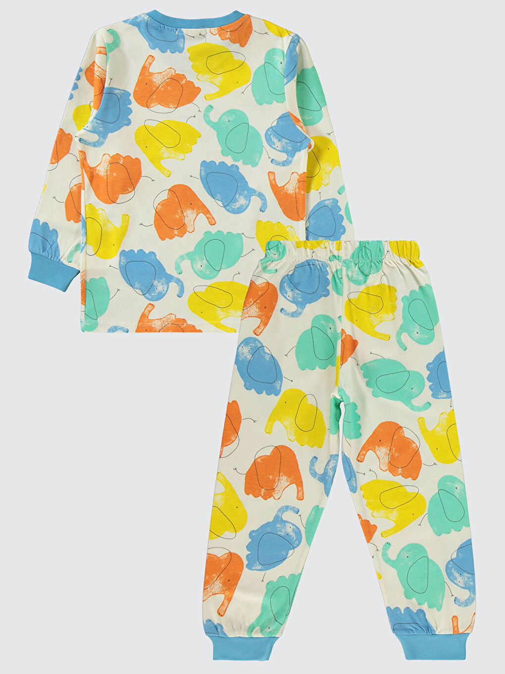 Boys Erkek Çocuk Pijama Takımı 2-5 Yaş Mavi-1