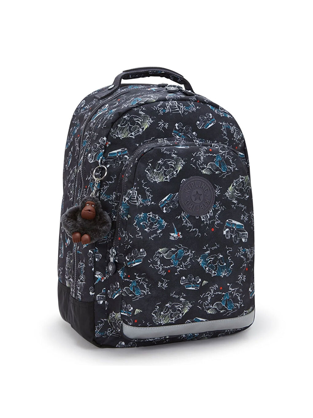 Class Room Okul Çantası Jungle Fun Race KI7090TJ3-1