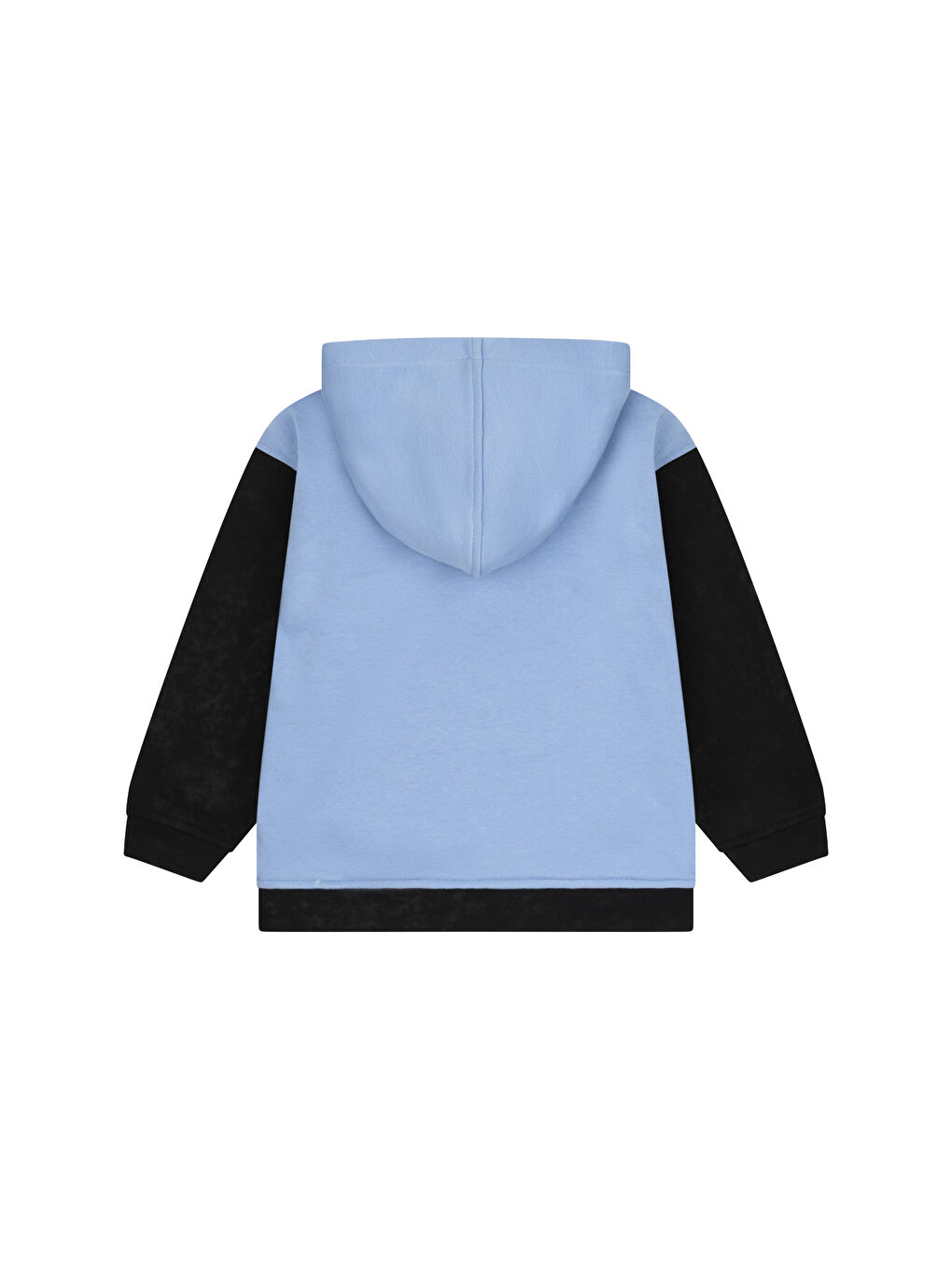 Mavi Teleferik Baskılı Kapüşonlu Uzun Kollu Sweatshirt-2