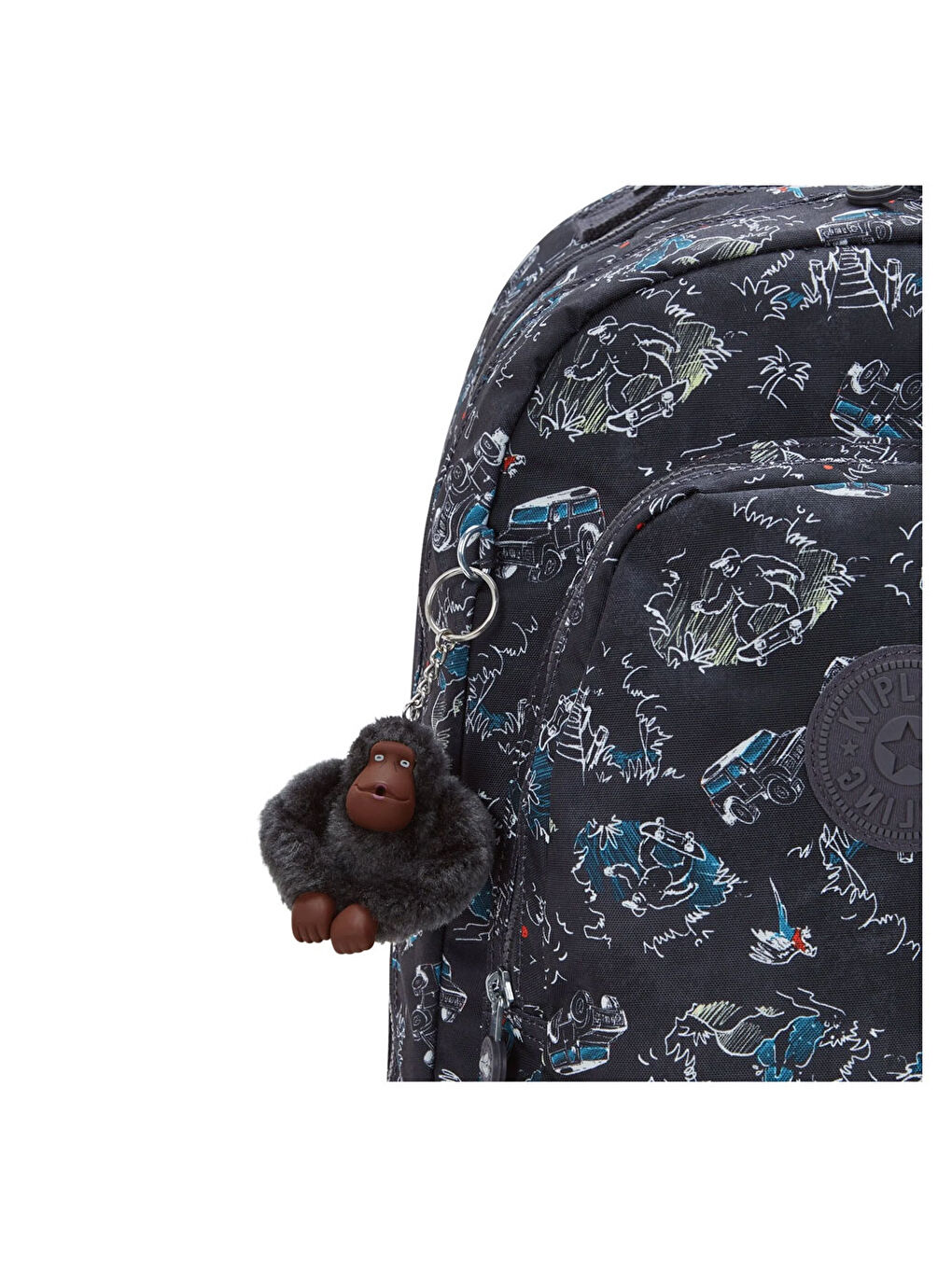 Class Room Okul Çantası Jungle Fun Race KI7090TJ3-3