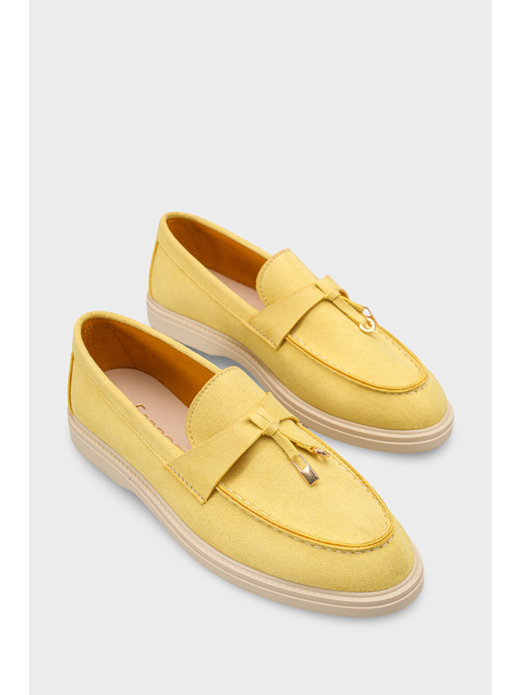 Sarı Calypso Kadın Loafer LNP-1