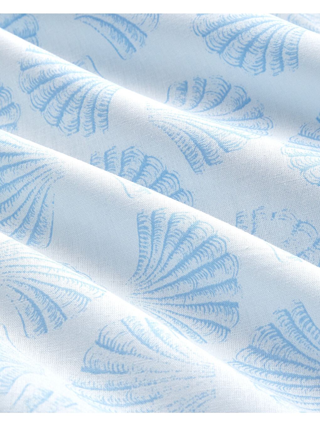 Marine Rhythm Pamuklu Çift Kişilik Nevresim Seti 200x220 cm Mavi-4
