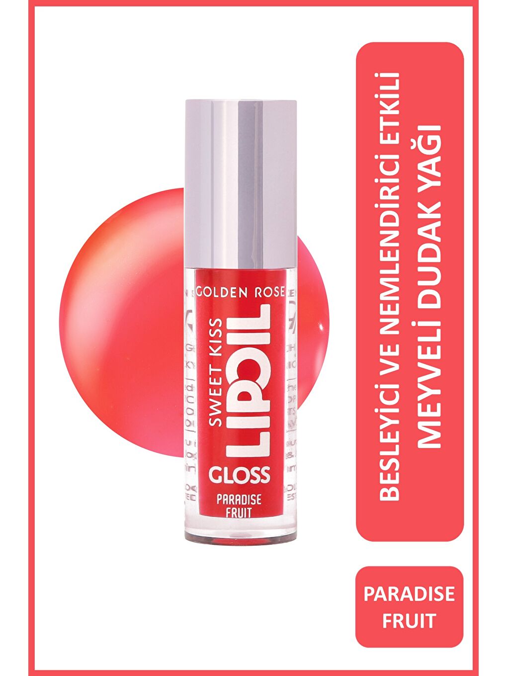 Sweet Kiss Meyveli Dudak Parlatıcısı No: 04 & Dream Lips Lipliner No: 540 Makyaj Seti-1