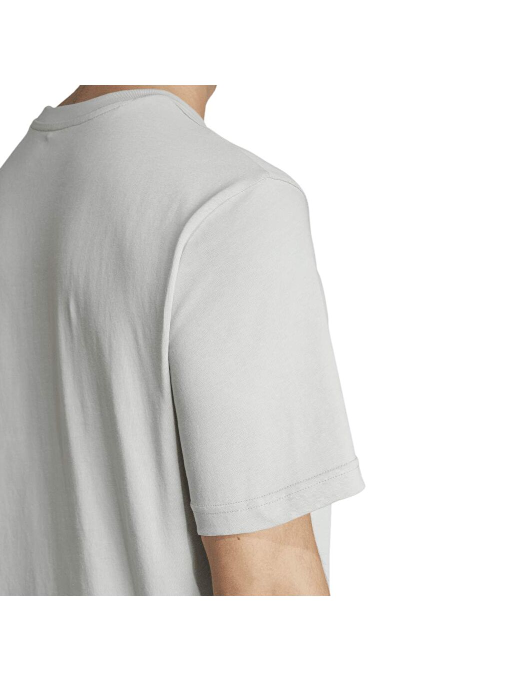 C Camo Box T Erkek Gri Yuvarlak Yaka Tişört-3