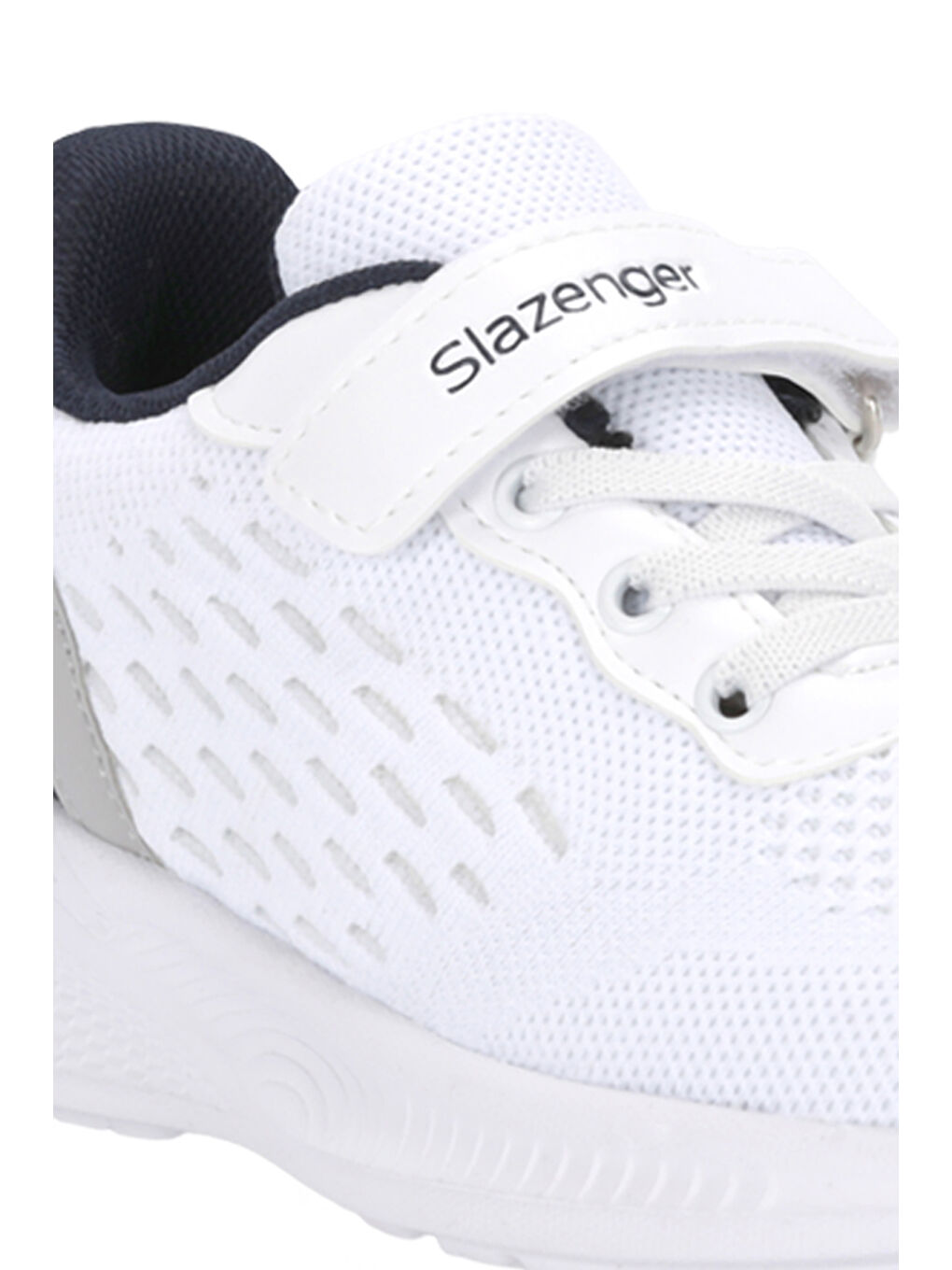 FLAREX Unisex Çocuk Cırt Cırtlı Beyaz / Lacivert Günlük Spor Ayakkabısı-3