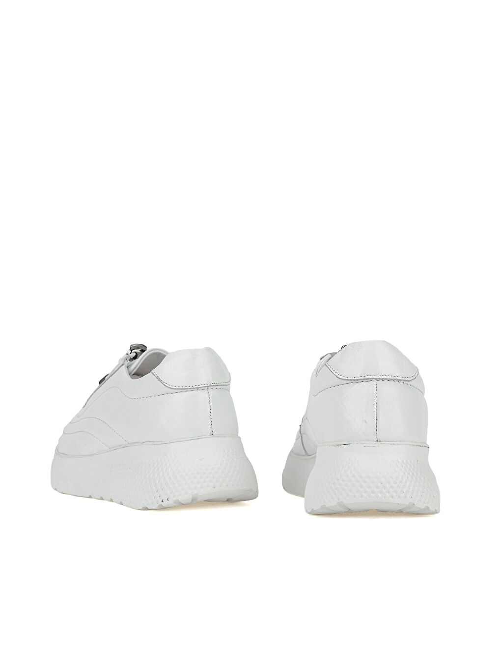 Kadın Hakiki Deri Sneaker 1611050ZF100 Beyaz-2