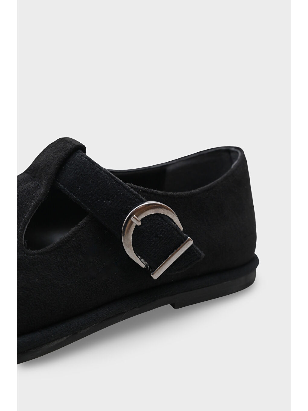Siyah Bryna Bantlı Tokalı Loafer-3