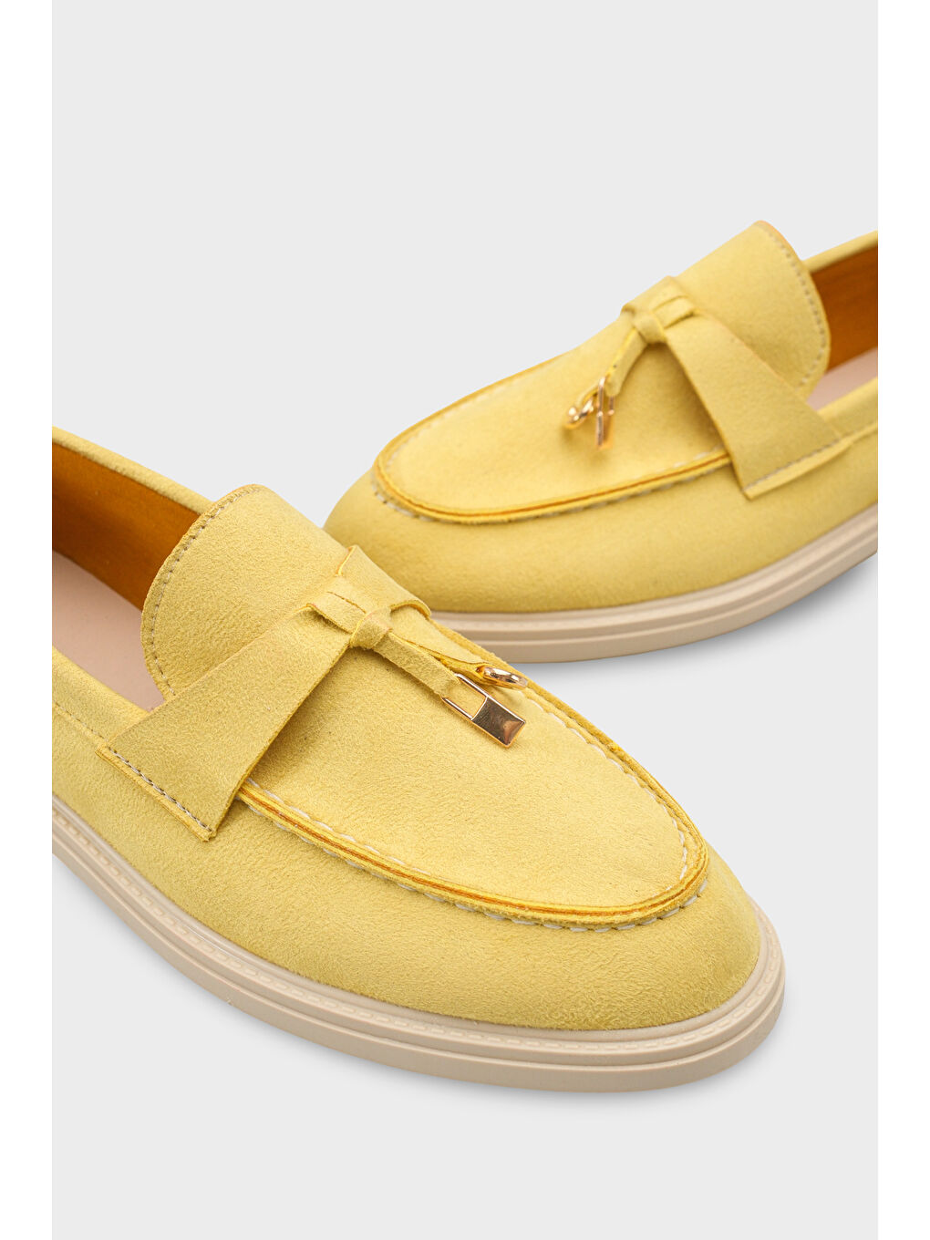 Sarı Calypso Kadın Loafer LNP-3