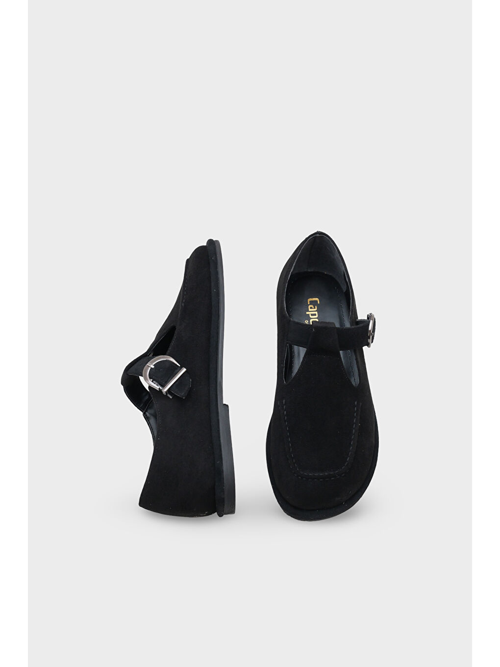 Siyah Bryna Bantlı Tokalı Loafer-4