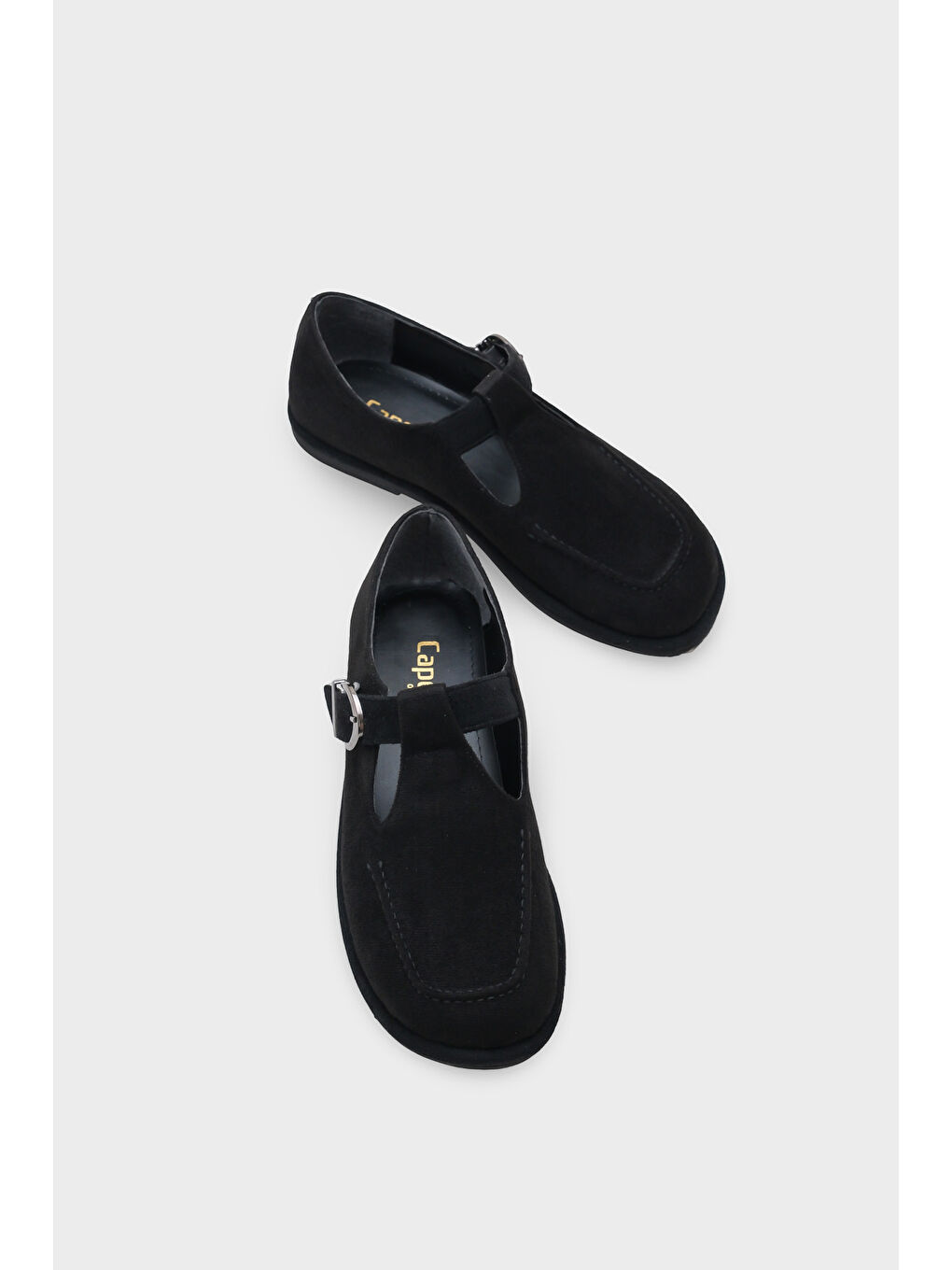 Siyah Bryna Bantlı Tokalı Loafer-5