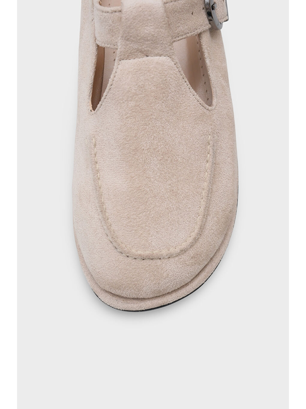 Bej Bryna Bantlı Tokalı Loafer-2