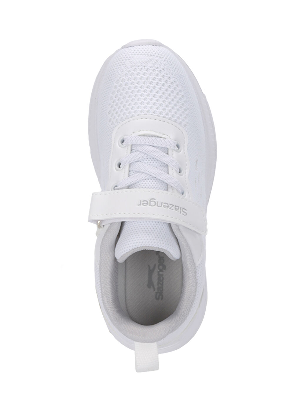 FLAREX Unisex Çocuk Cırt Cırtlı Beyaz / Gri Günlük Spor Ayakkabısı-4