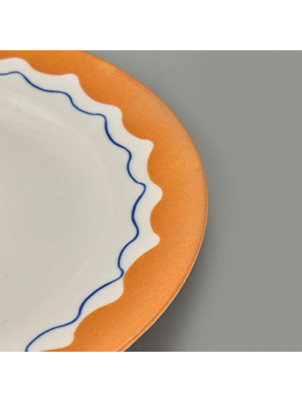 Ekru Kitchen Sun Tatlı ve Kahvaltı Tabağı - Krem / Sarı - 21 cm-4