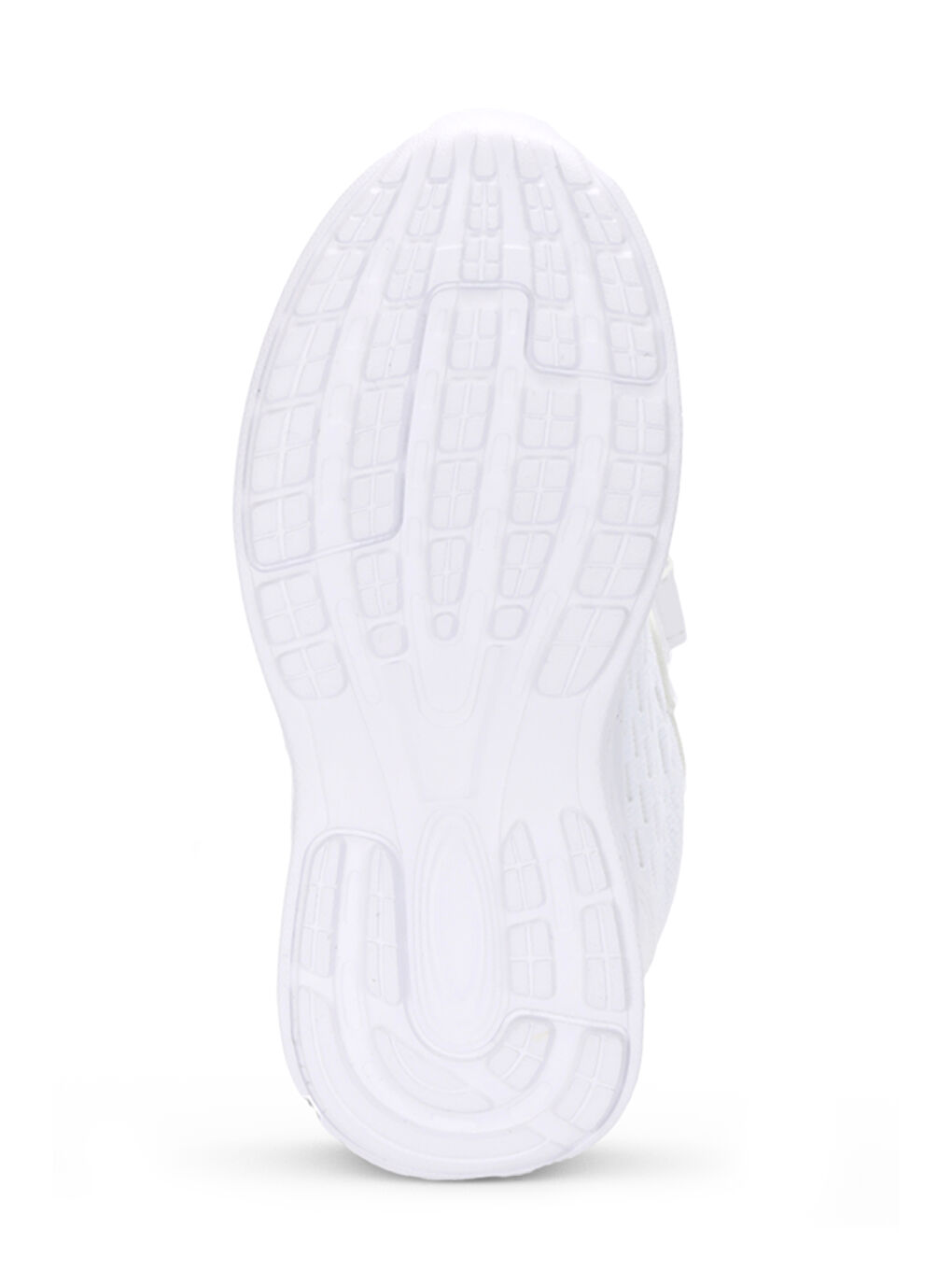 FLAREX Unisex Çocuk Cırt Cırtlı Beyaz / Gri Günlük Spor Ayakkabısı-6