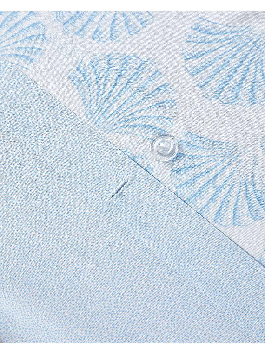 Marine Rhythm Pamuklu Çift Kişilik Nevresim Seti 200x220 cm Mavi-5