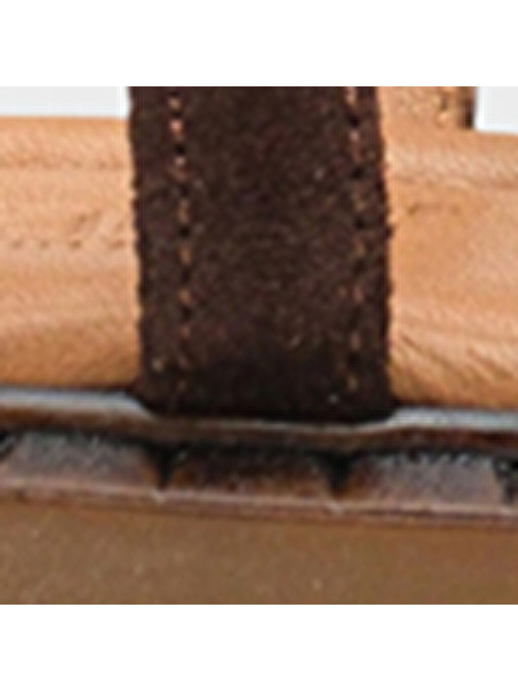 Kahverengi Mallorie Hakiki Deri Metal Tokalı Düz Topuklu Kadın Sandalet-6