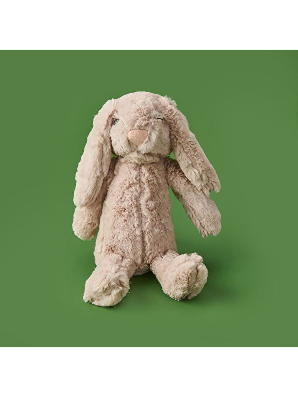 Soft Rabbit Figürlü Yastık - Bej - 16x35 cm-2