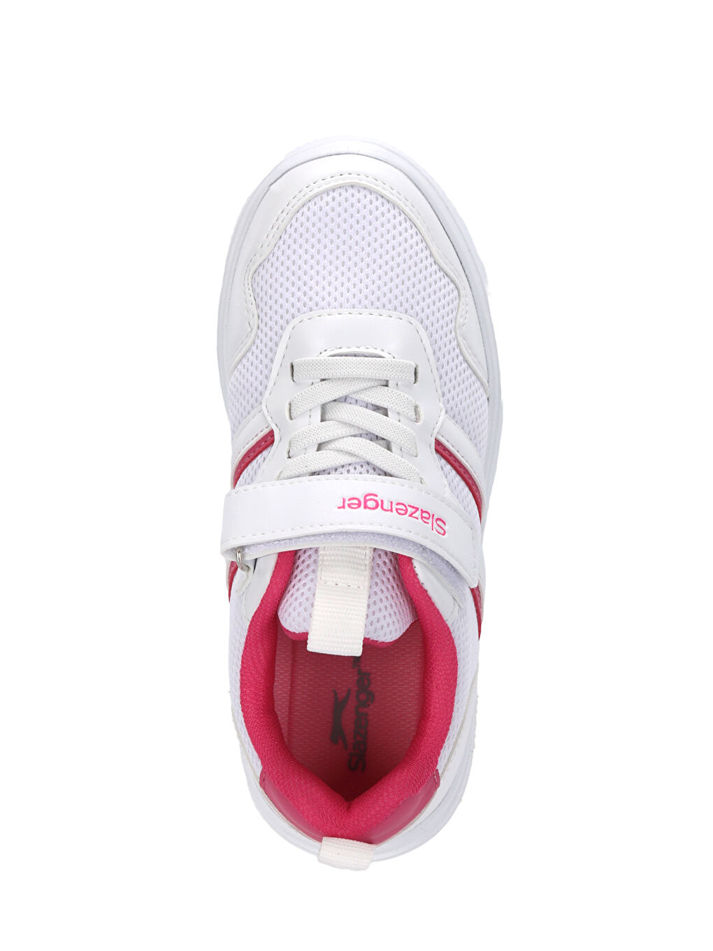 FREEDOM I Kız Çocuk Cırt Cırtlı Beyaz / Fuşya Günlük Spor Ayakkabısı-4