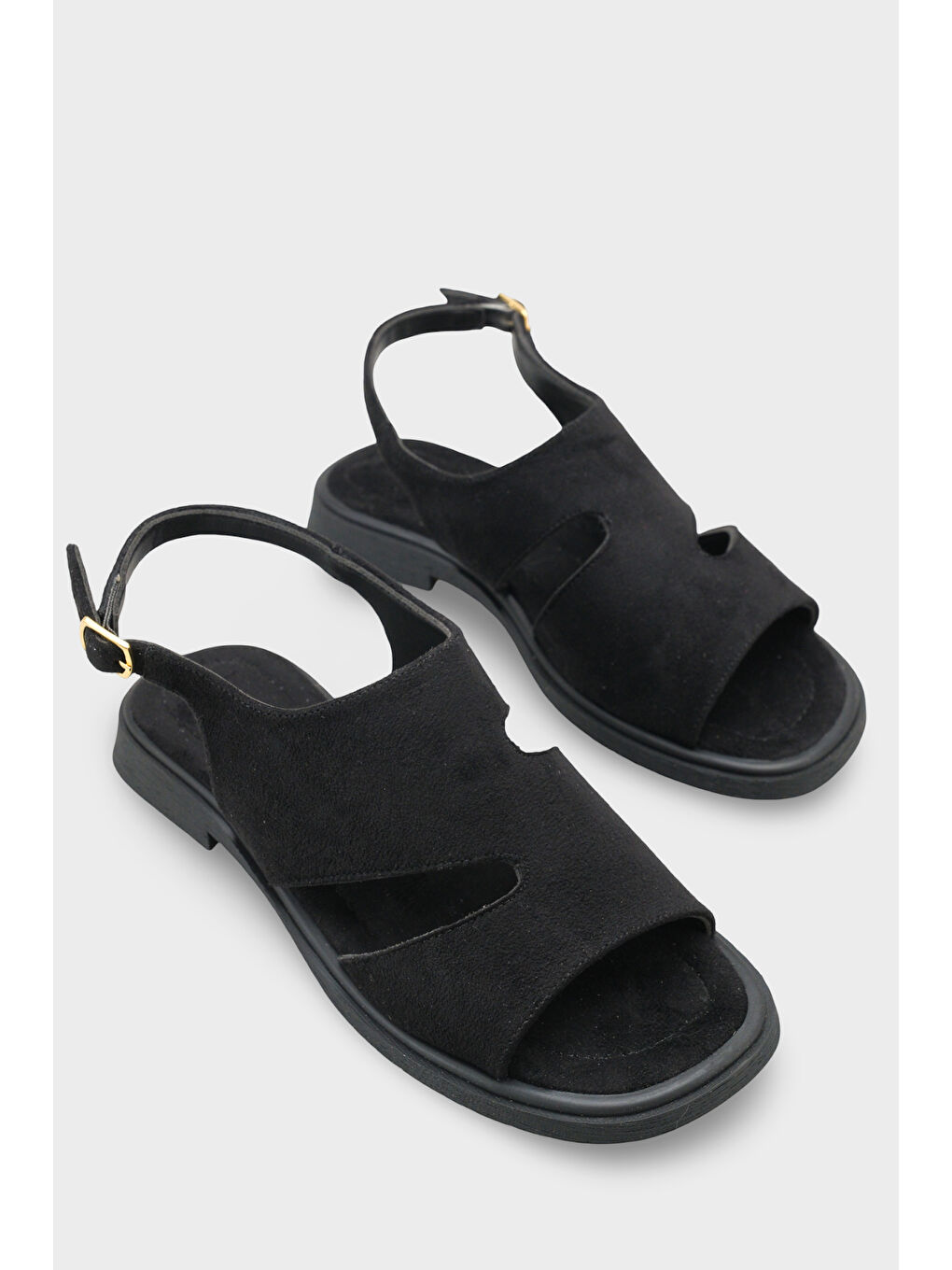 Siyah Emmie Kadın Sandalet-1