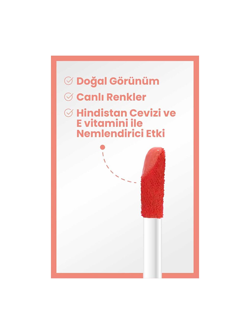 Sweet Kiss Dudak Parlatıcı Yağ No: 04 & Smart Cheek Likit Allık No: 104 + Mini Ruj Makyaj Seti-5