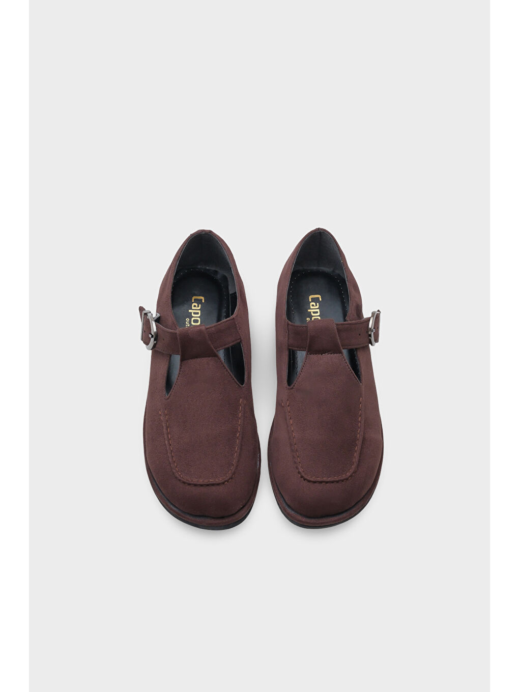 Kahverengi Bryna Bantlı Tokalı Loafer-5