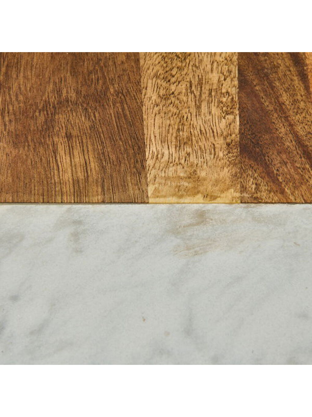 Kitchen Akasya Sunum Tahtası - Kahverengi / Beyaz- 33x15 cm-1