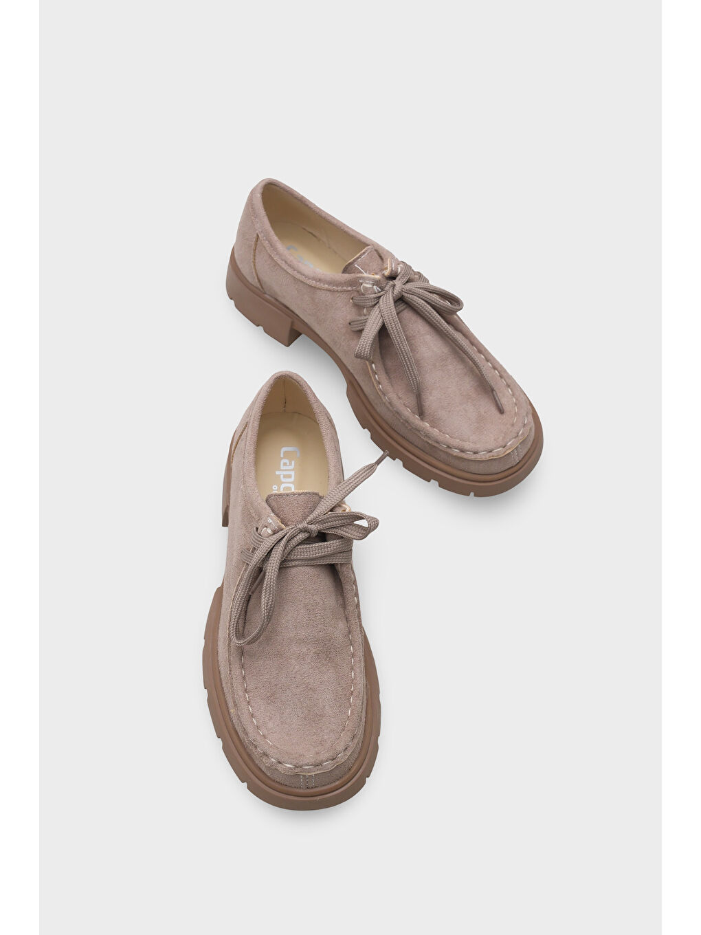 Bej Kristina Kadın Loafer-5