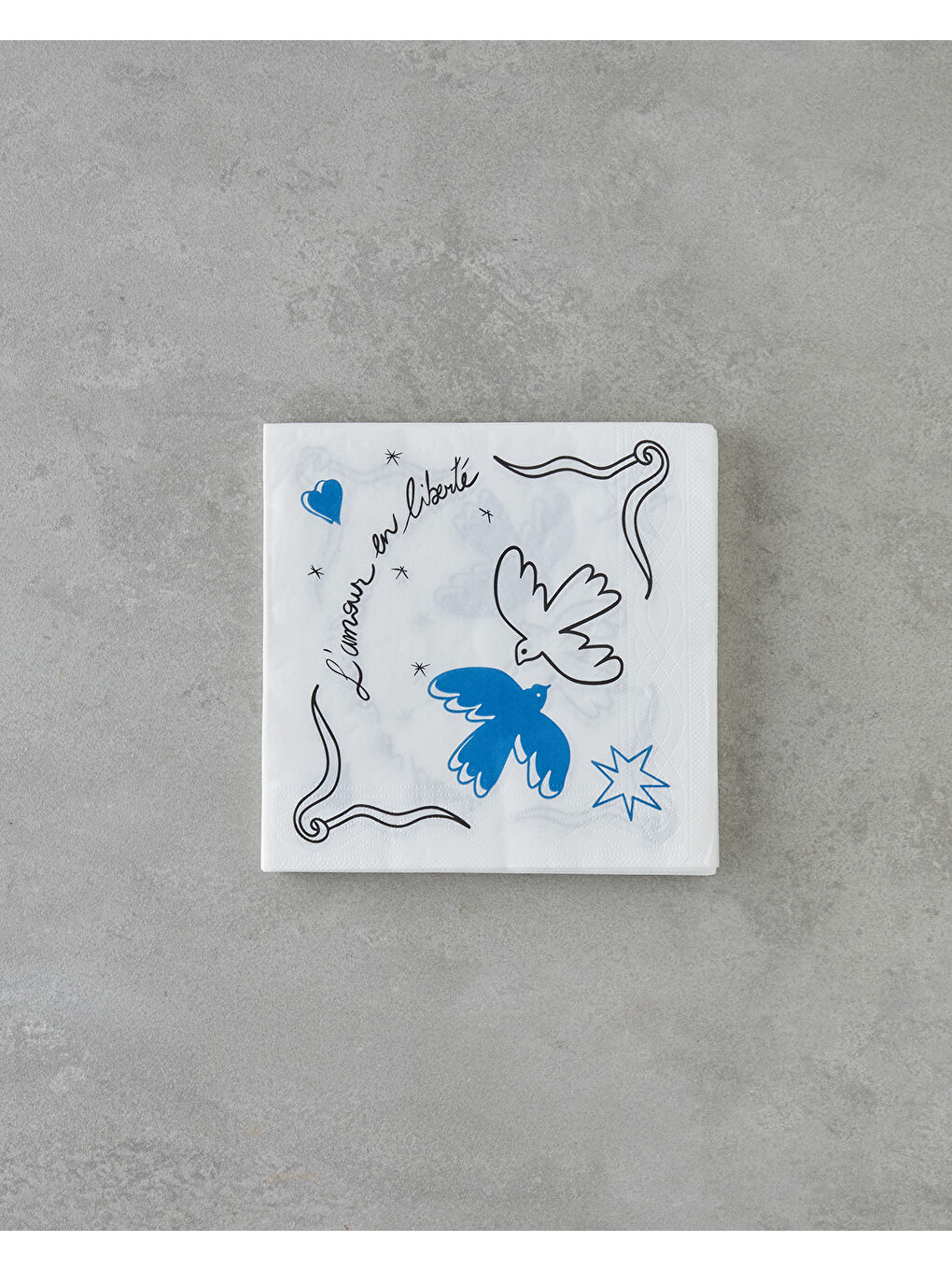 Skyglide Kağıt 20'li Kağıt Peçete 33x33 cm Mavi