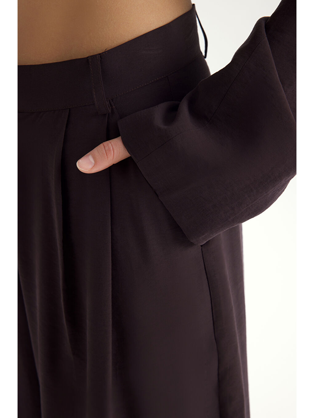 Kahverengi Breeze Bağlamalı Kahve Ceket Pantolon Takım-7