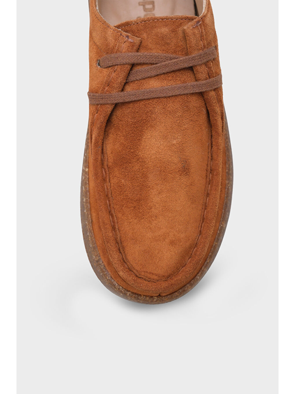 Kahverengi Janey Hakiki Deri Kadın Loafer-2