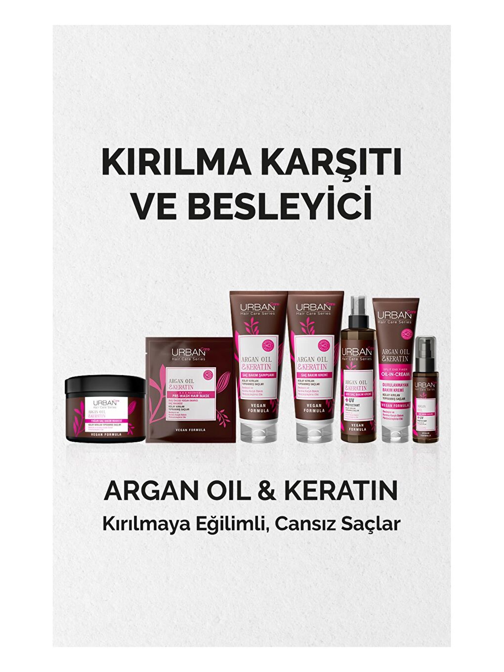 Urban Care Argan Yağı Kolay Kırılan Yıpranmış Saçlara Özel Saç Bakım Serumu-Vegan-75 ml - 3