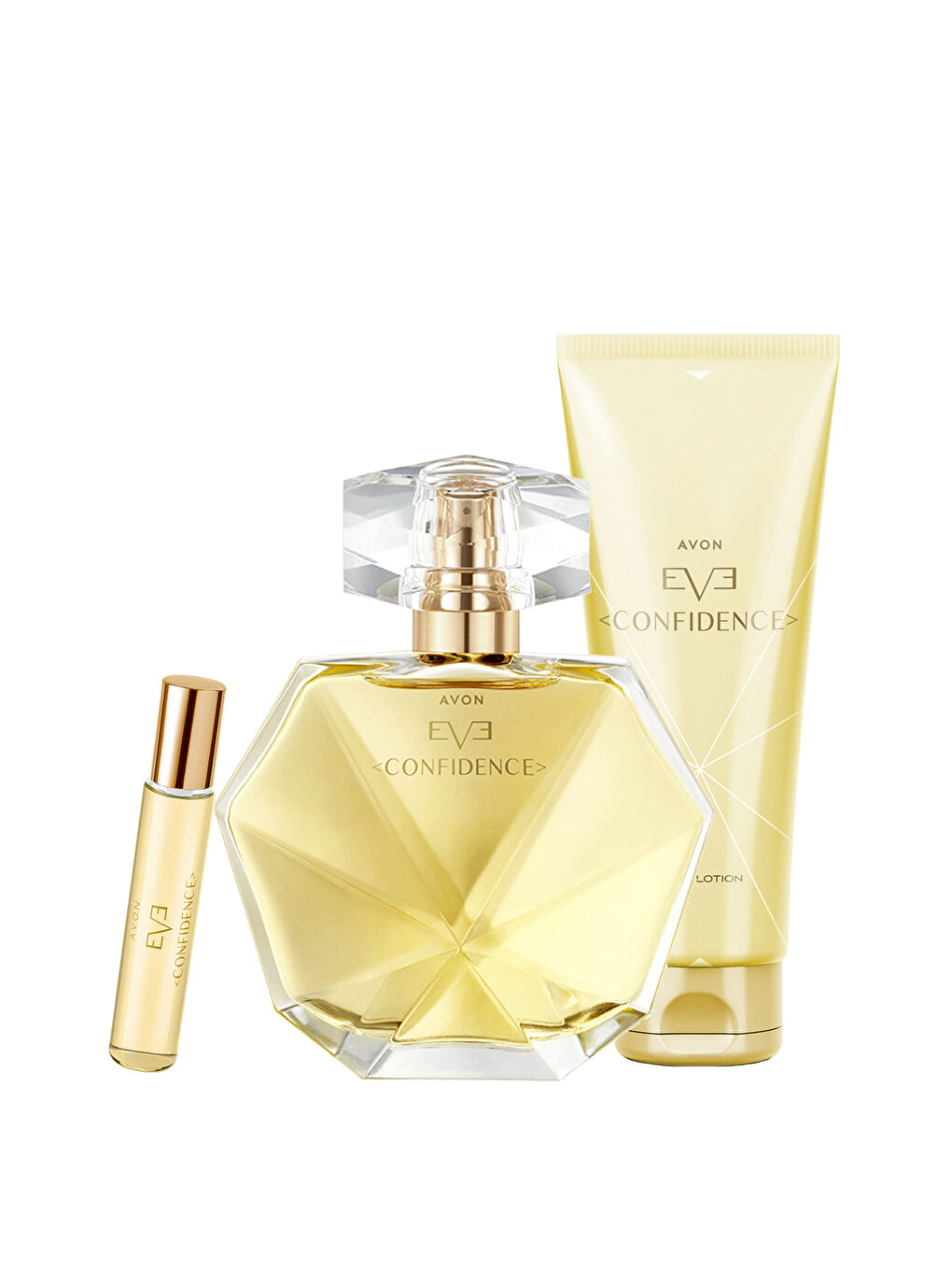 AVON Eve Confidence 50 + 10 Kadın Parfüm ve Vücut Losyonu Paketi