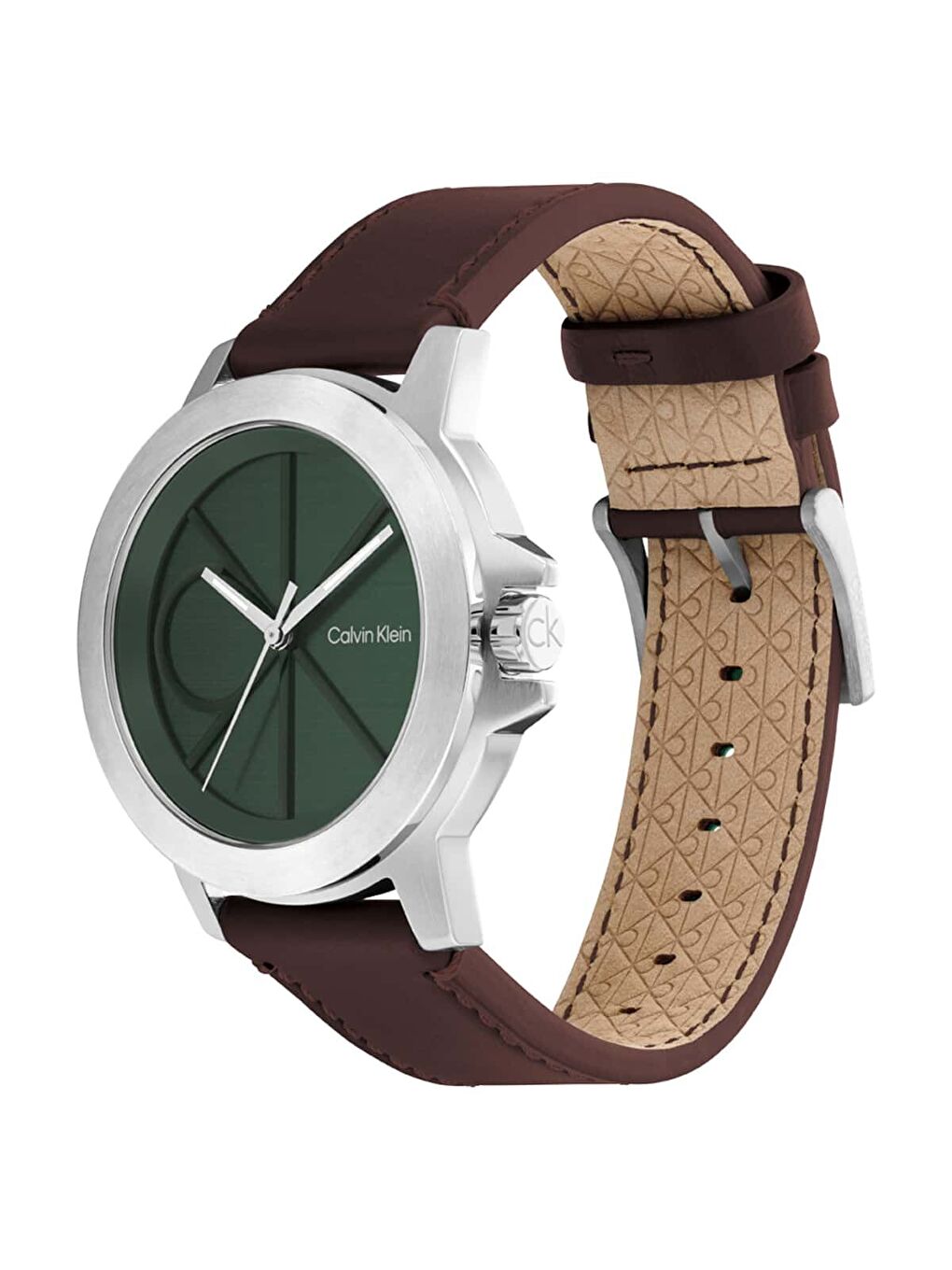 Kahverengi CK25200527 Erkek Kol Saati-2