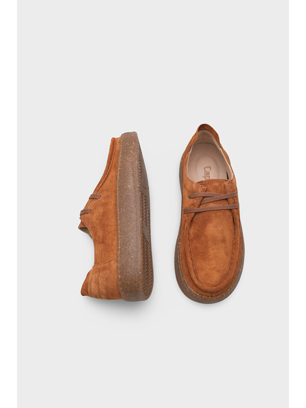 Kahverengi Janey Hakiki Deri Kadın Loafer-4