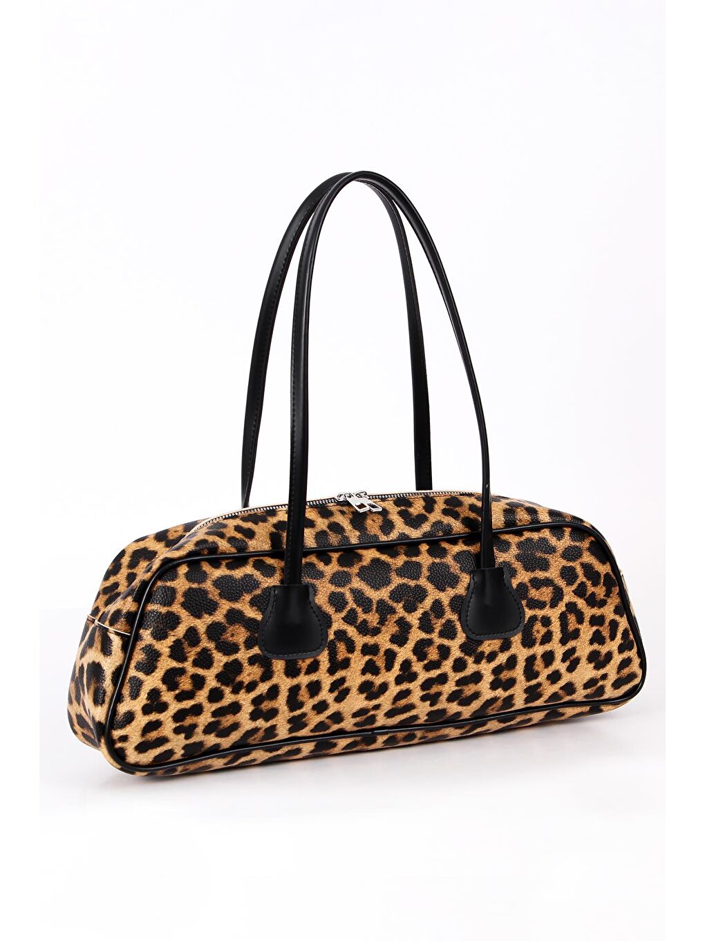 Ekru Roma Çift Saplı ve Geniş Hacimli Kadın Omuz Çantası BP 4850O