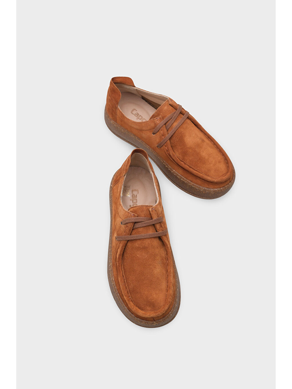 Kahverengi Janey Hakiki Deri Kadın Loafer-5