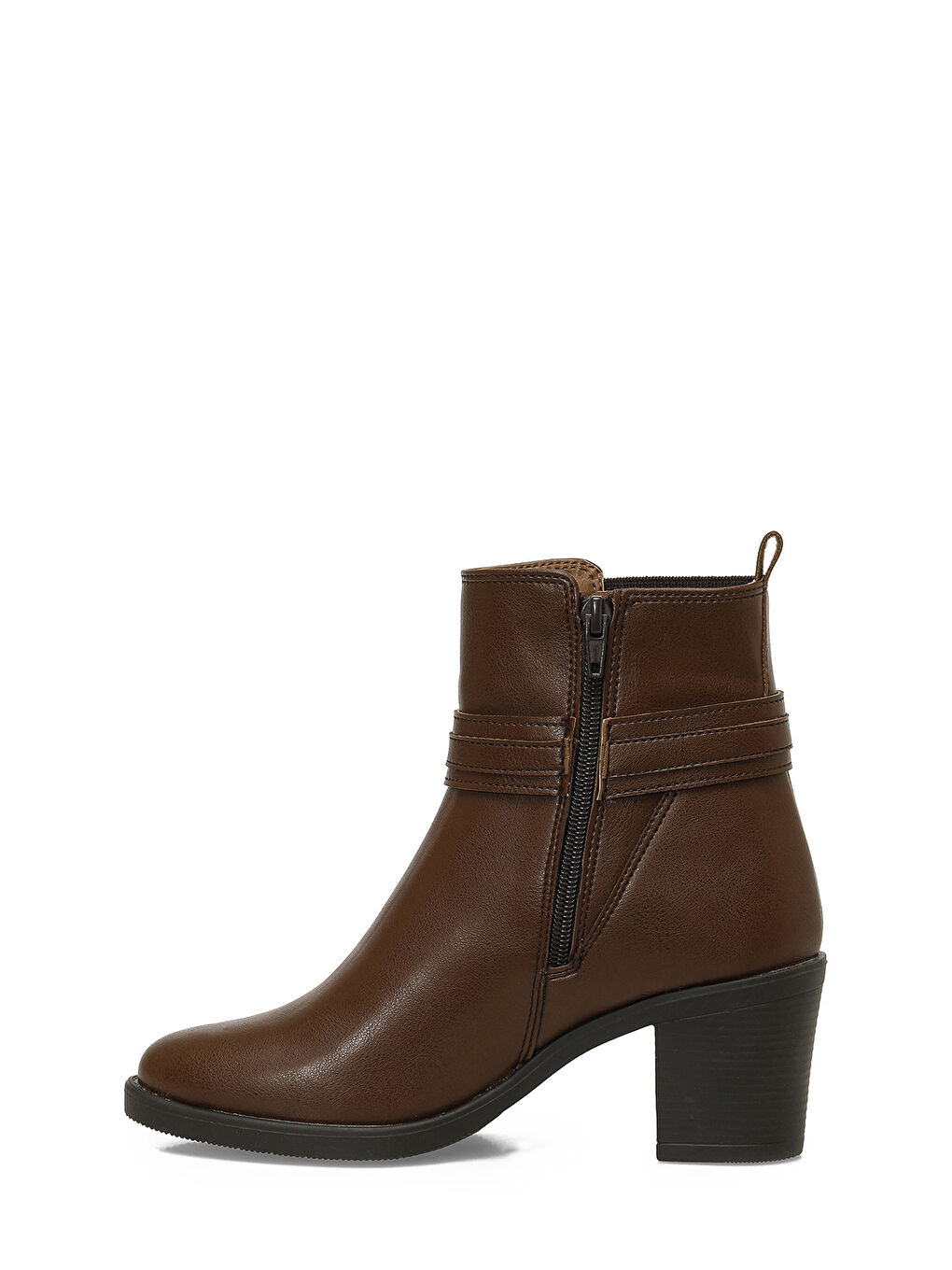 Kahverengi 326062.Z 5PR Taba Kadın Topuklu Bot-2