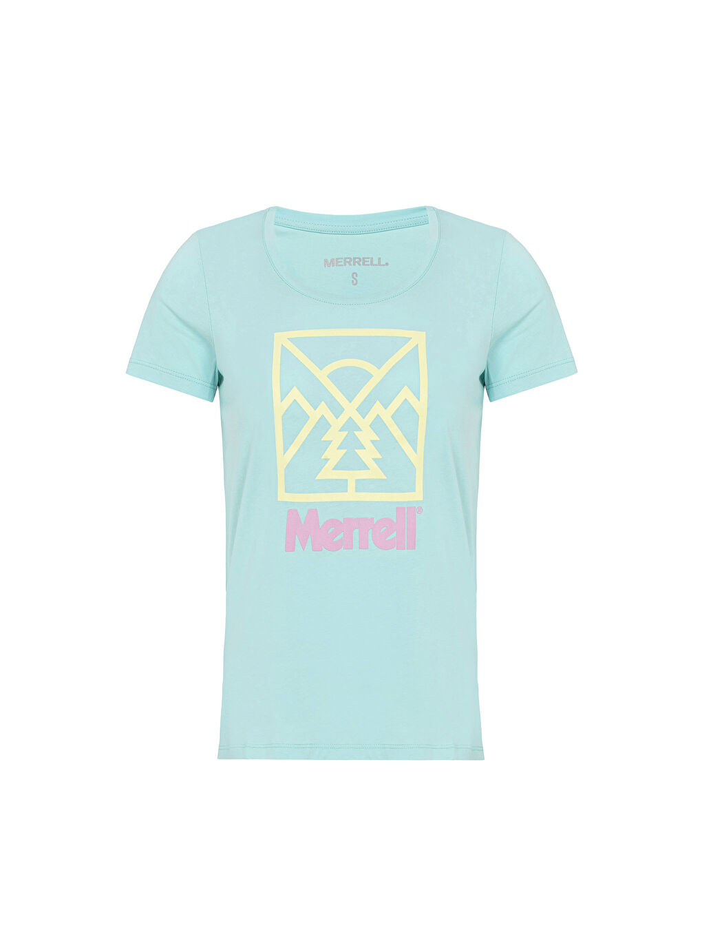 Turkuaz Scene Kadın Mavi Tişört