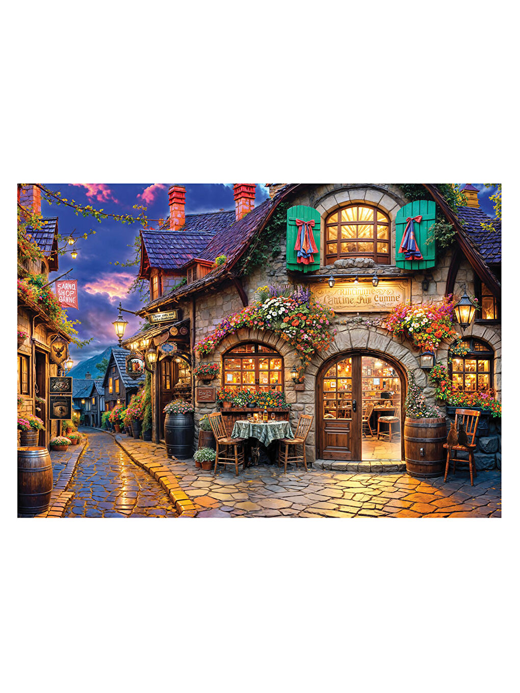 Puzzle 2000 Parça Cantine Pub Cumne 3971-1