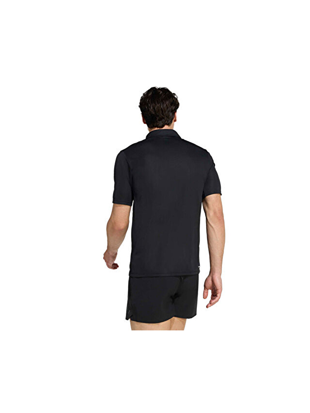 We Bas Polo Erkek Antrenman Polo Tişörtü Ka3563 Siyah-1