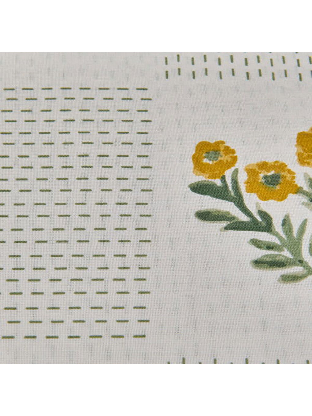 Soft Folky Tek Kişilik Nevresim Takımı - Beyaz-1