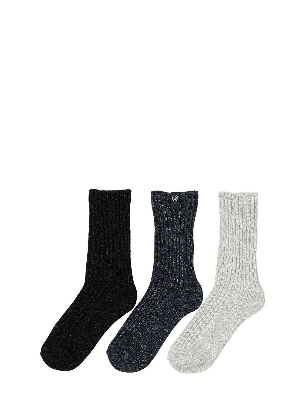 WL SIM BOT 3 LU SKT-W 5PR Mavi Kadın Soket Çorap