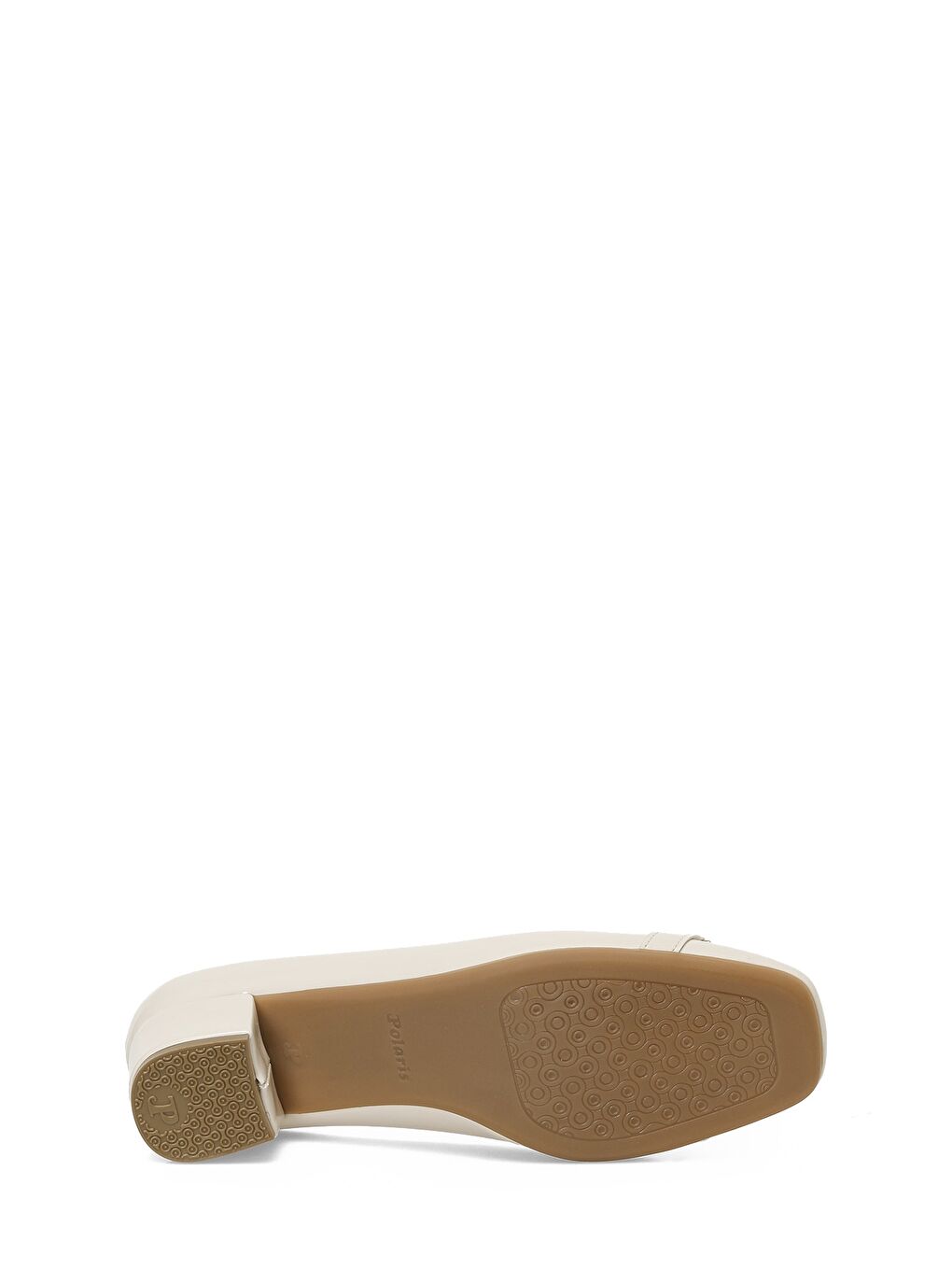 Bej 325040.Z 5FX Krem Kadın Topuklu Ayakkabı-5