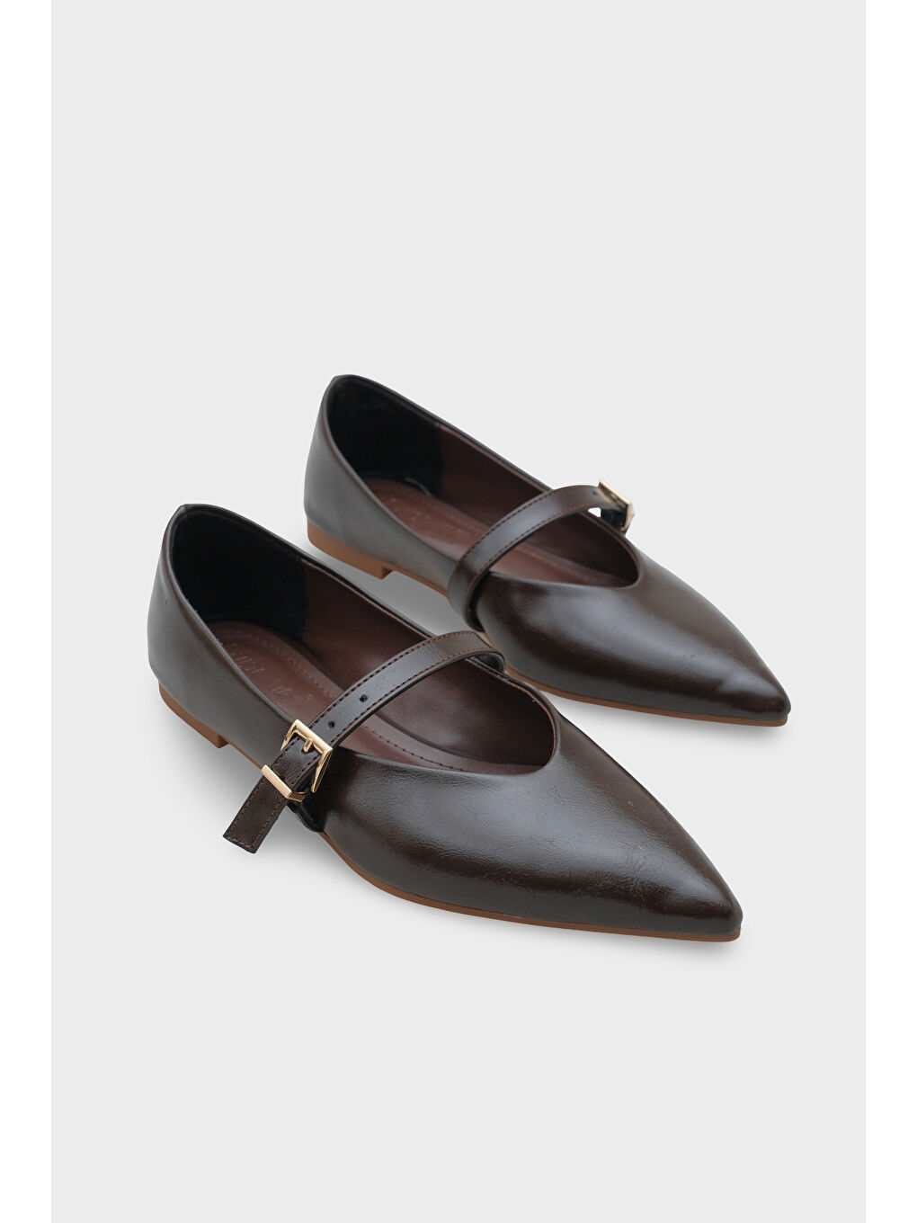 Kahverengi Glynda Kadın Babet-1