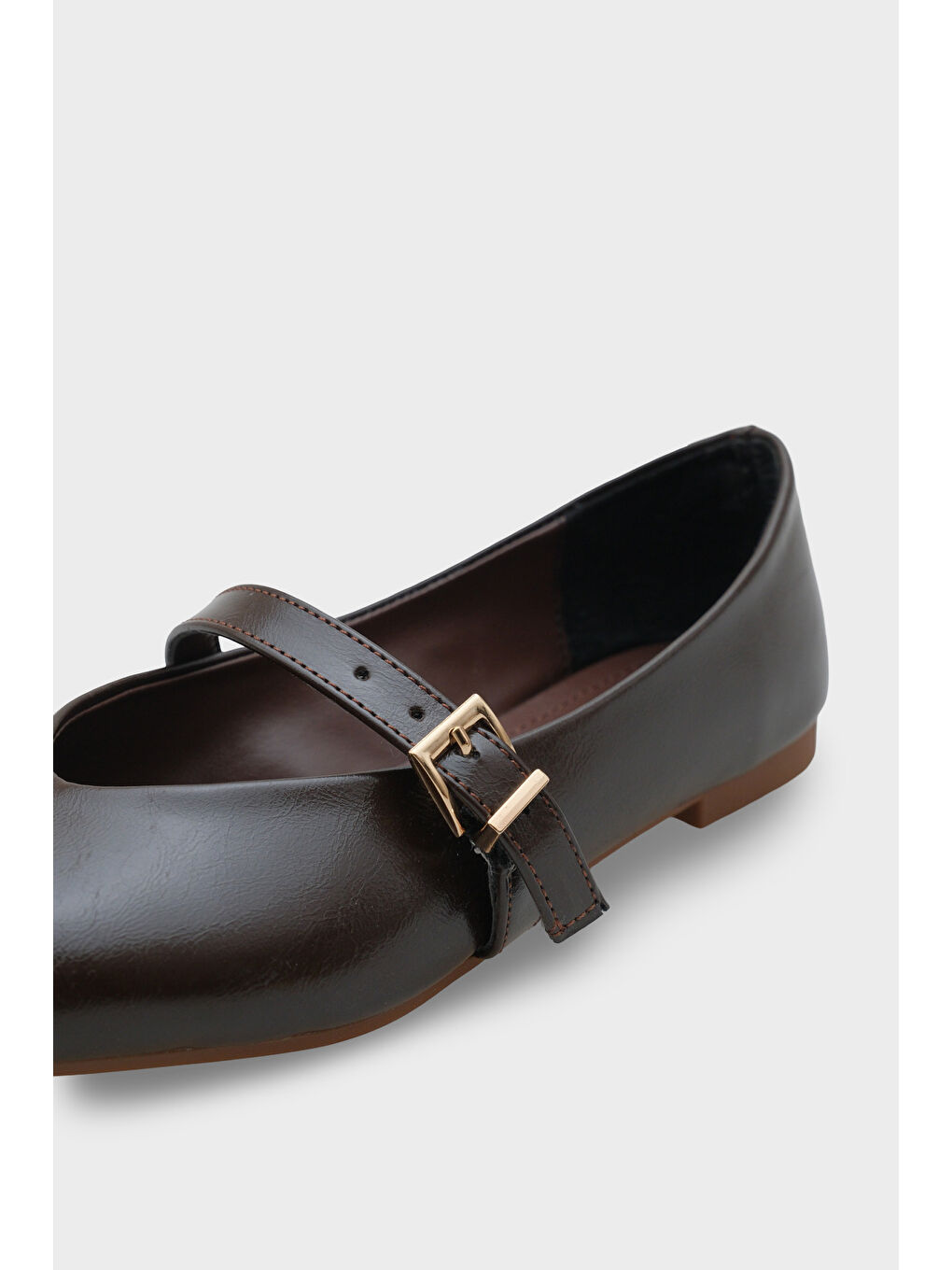 Kahverengi Glynda Kadın Babet-3