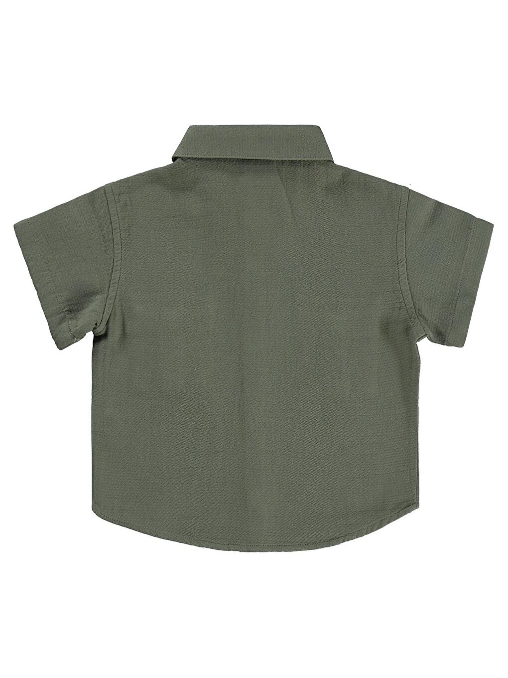 Baby Çift Cepli 6-18 Ay Gömlek - Haki-1