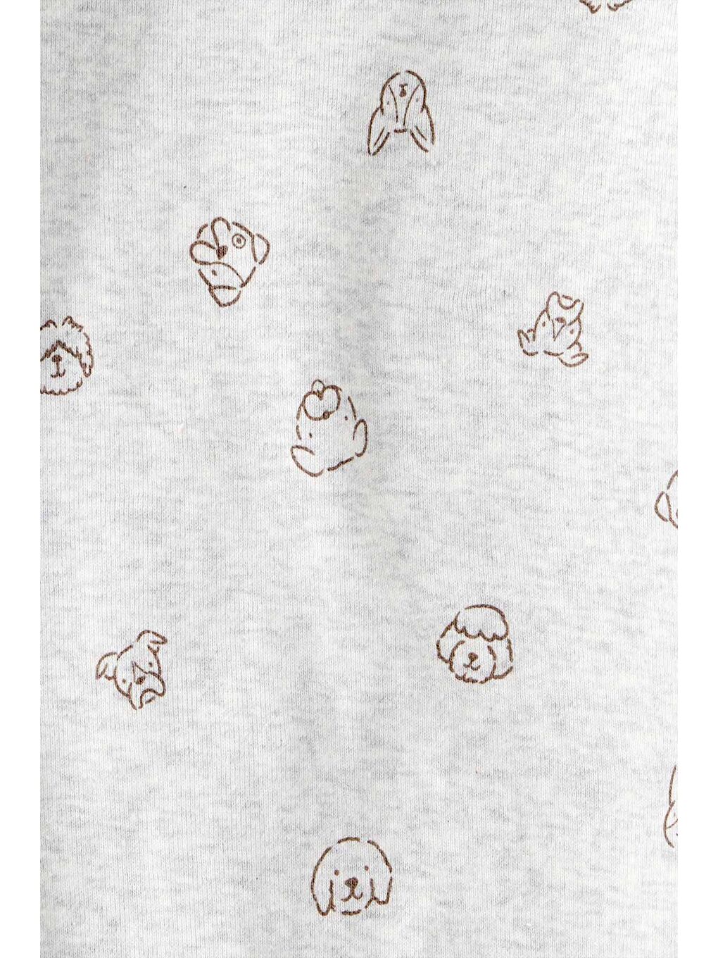 Erkek Bebek Kahverengi Yelekli Set-2