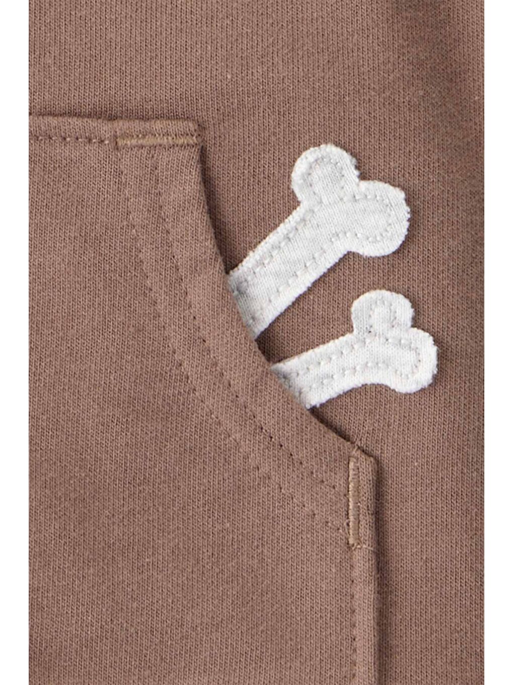 Erkek Bebek Kahverengi Yelekli Set-3